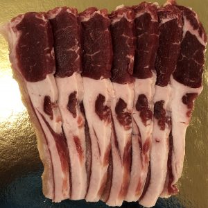 goat bacon